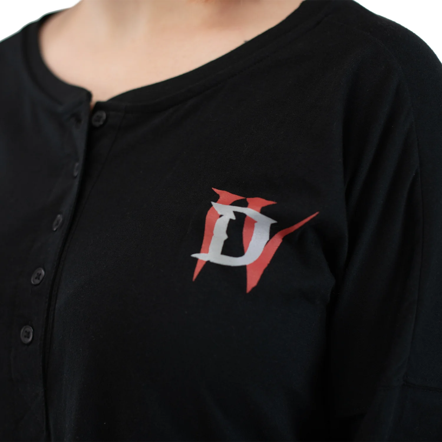 Diablo IV Logo Women's Black Long Sleeve T-Shirt - Image 3