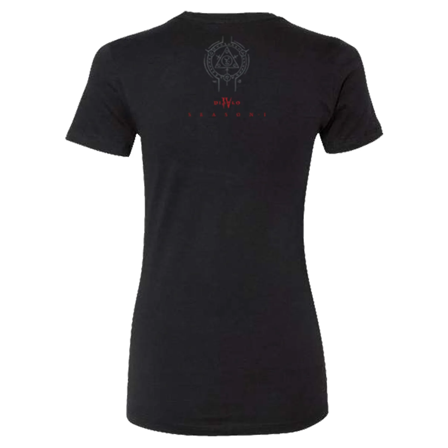 Diablo IV Malignant Women's Black T-Shirt - Image 2