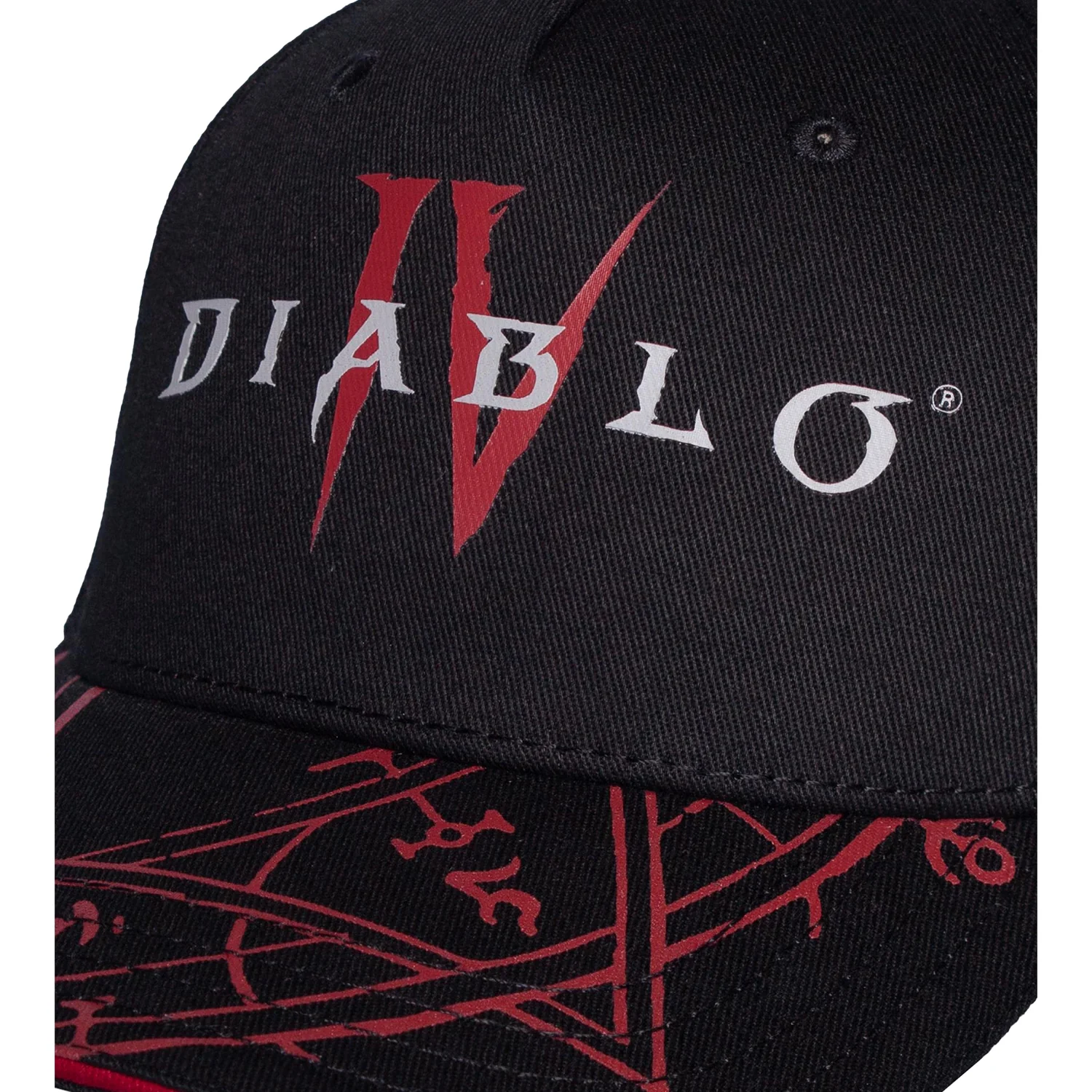 Diablo IV Sigil Black Snapback Hat - Image 3