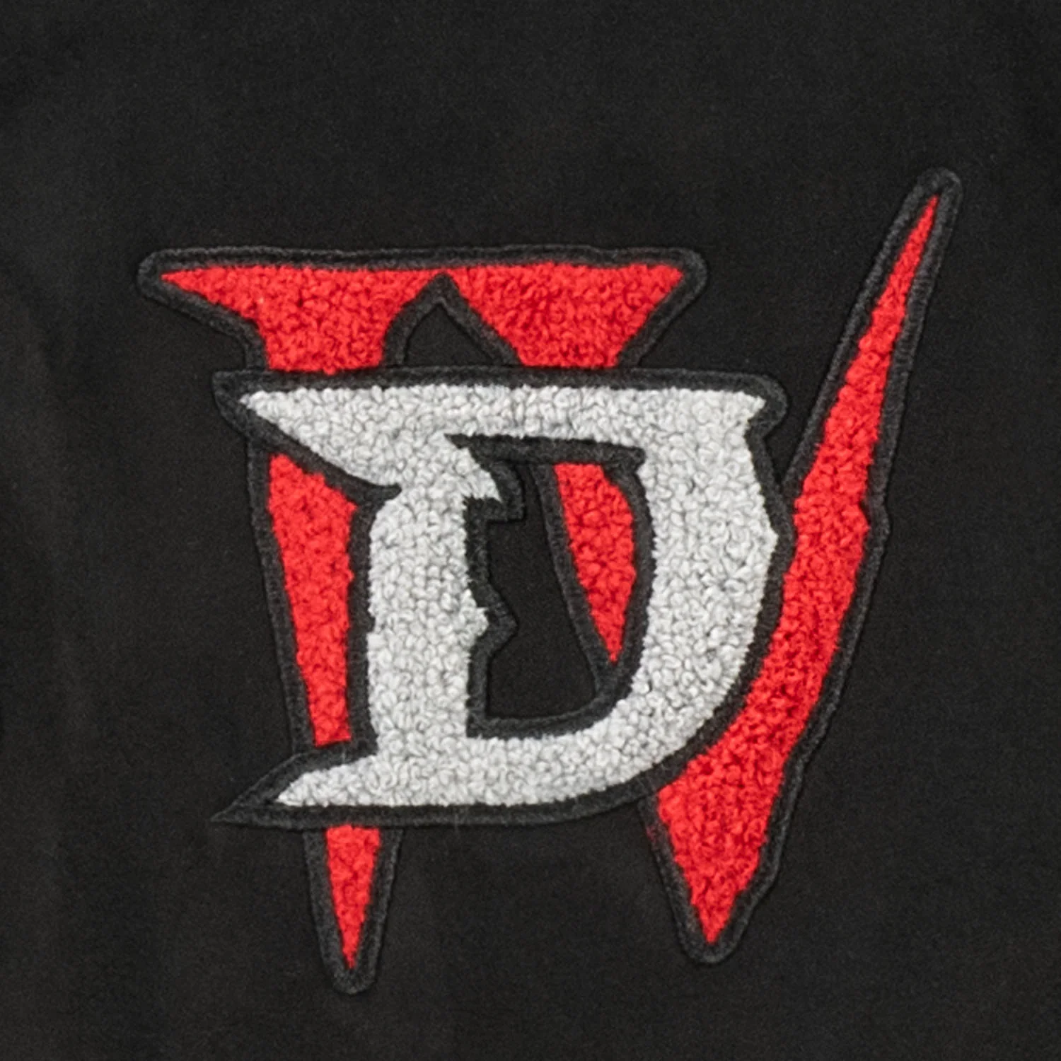 Diablo IV Black Button-Up Bomber Jacket - Image 5