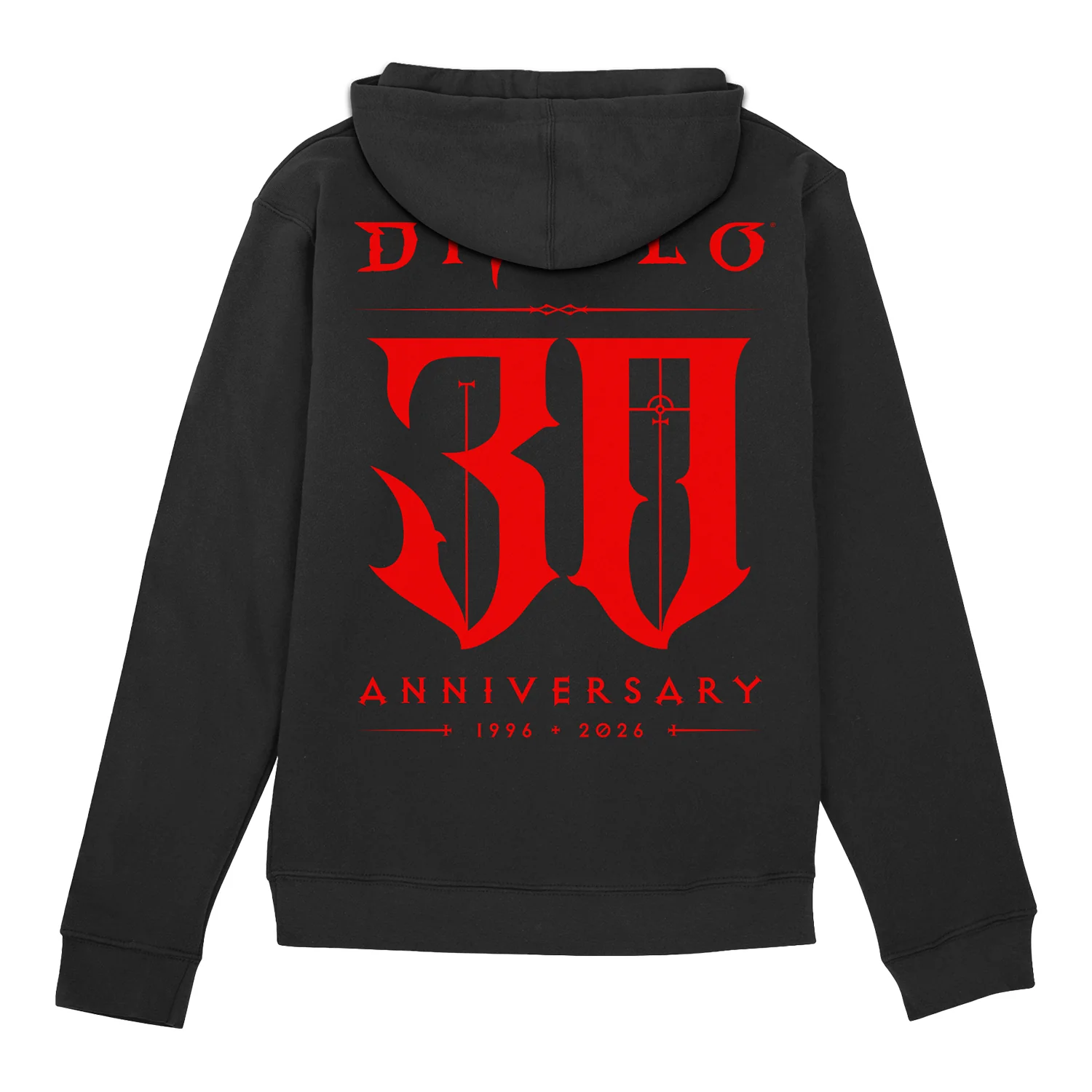 Diablo 30th Anniversary Black Pullover Hoodie - Image 3