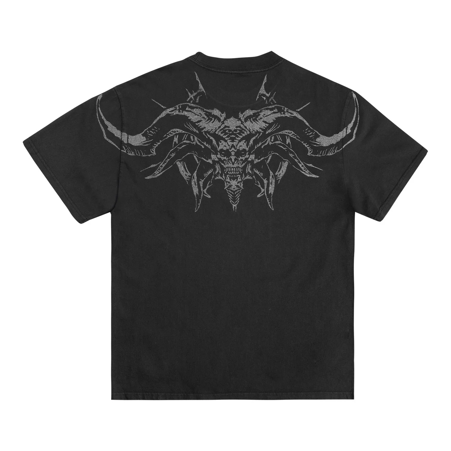 Diablo IV: Lord of Hatred Mephisto Skull Black T-Shirt
