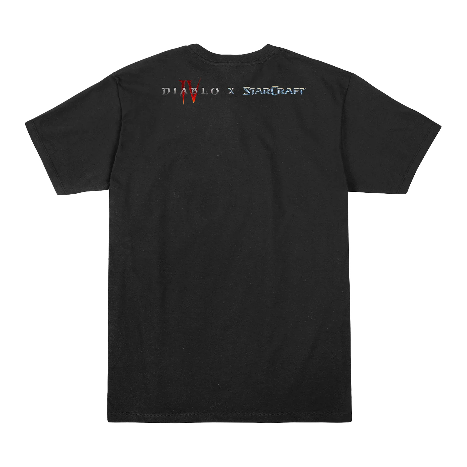 Diablo X StarCraft The Queen of Blades Black T-Shirt - Image 2