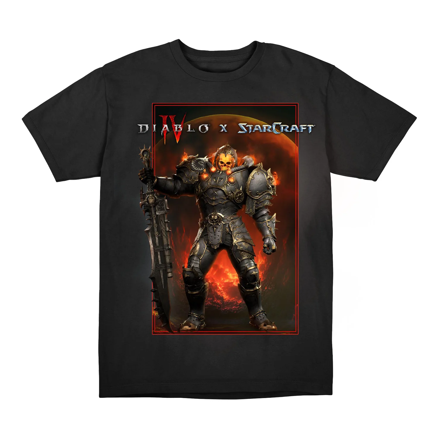 Diablo X StarCraft The Rebel Marshall Black T-Shirt