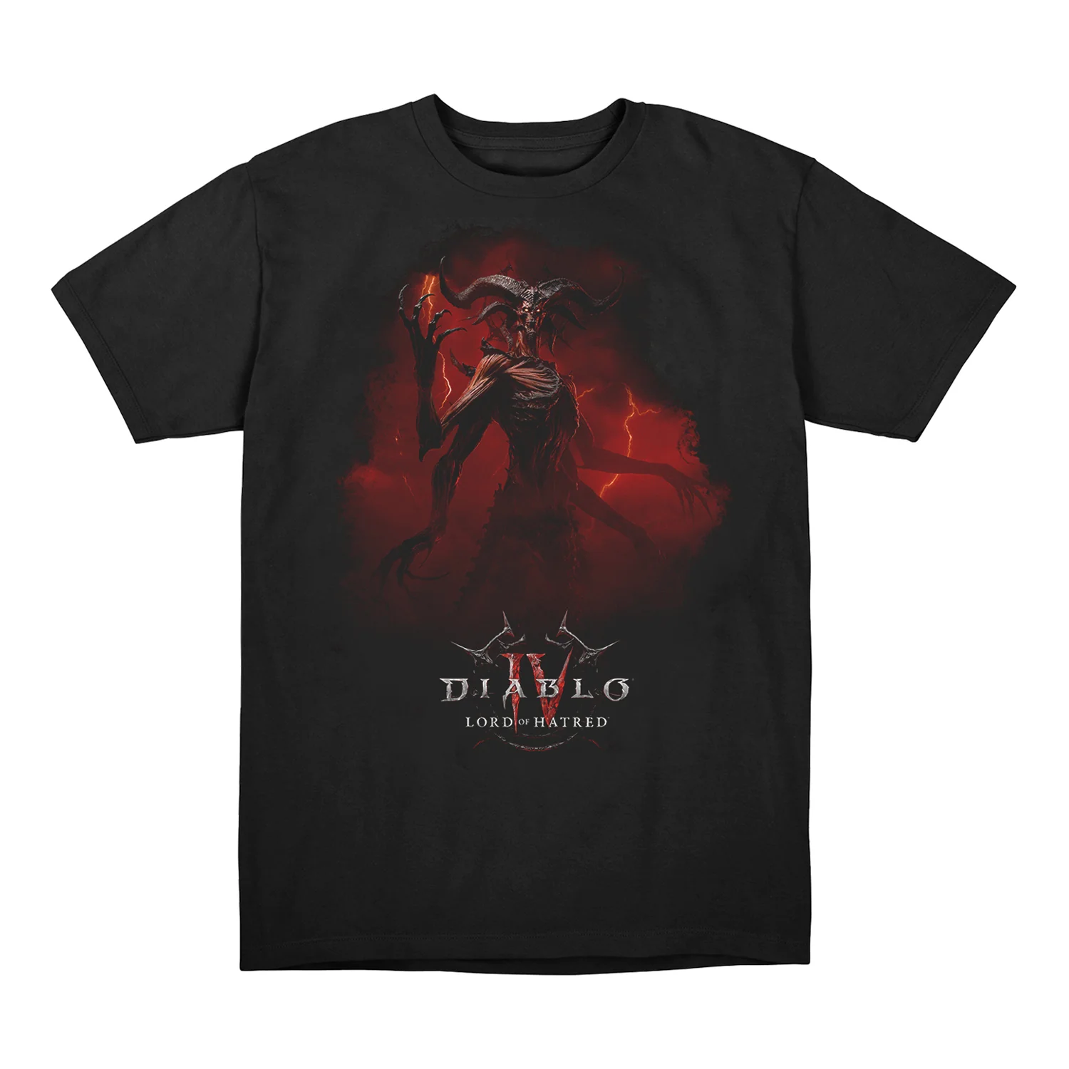 Diablo IV: Lord of Hatred Key Art Black T-Shirt