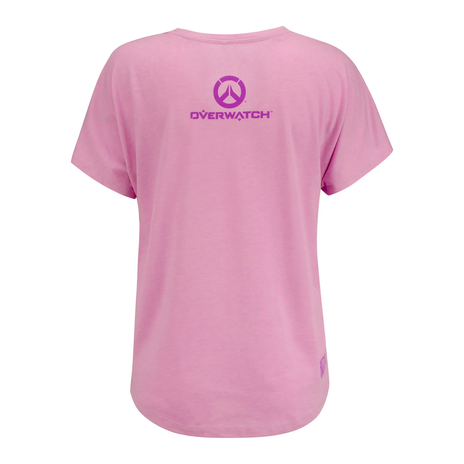 Overwatch Sombra Women's Pink Scoop Neck T-Shirt - Image 3