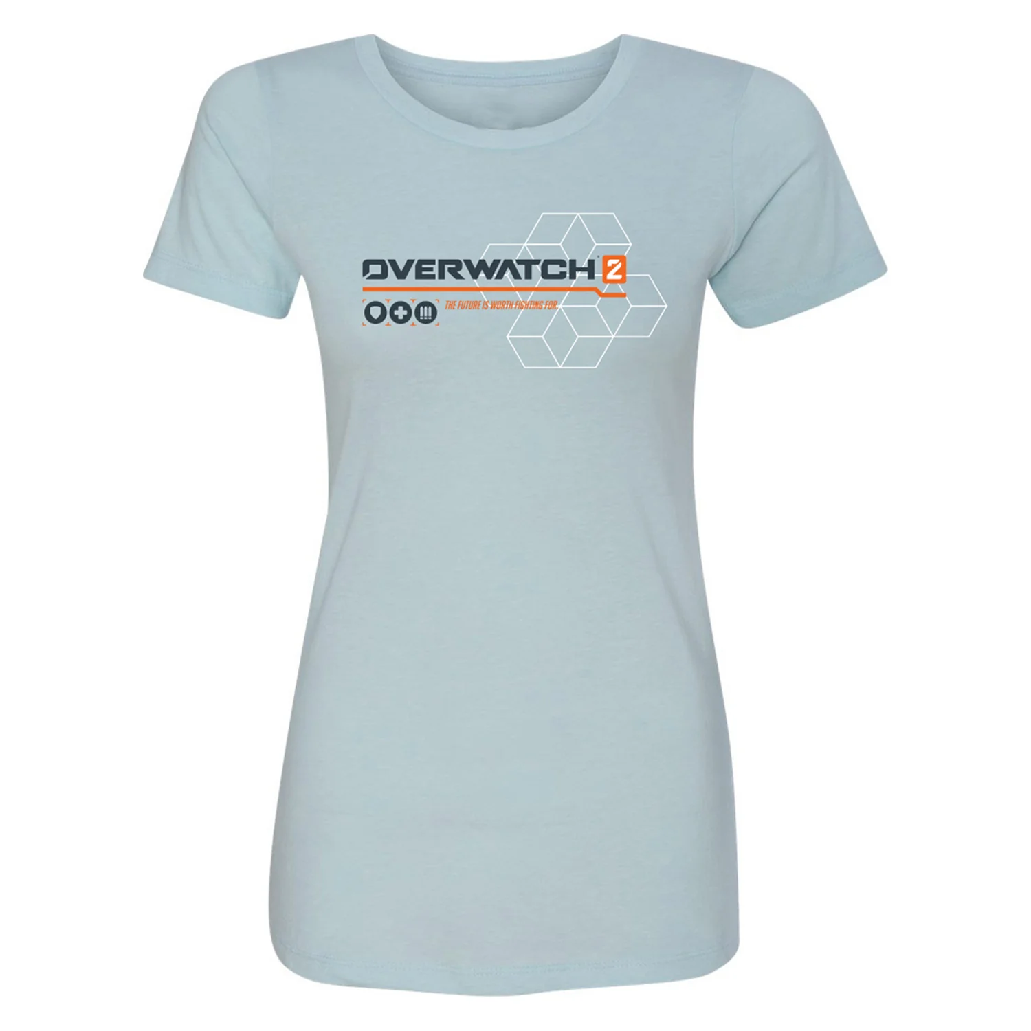 Overwatch 2 Heroes Women's Blue T-Shirt - Image 2