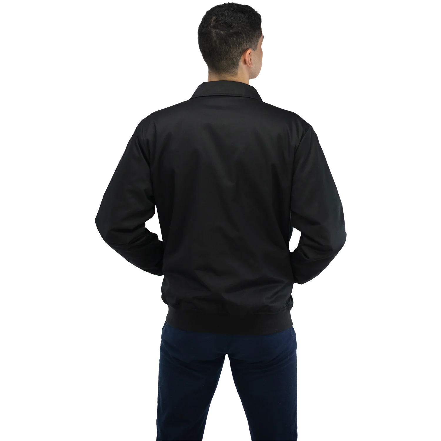 Overwatch Black Zip-Up Work Jacket - Image 4