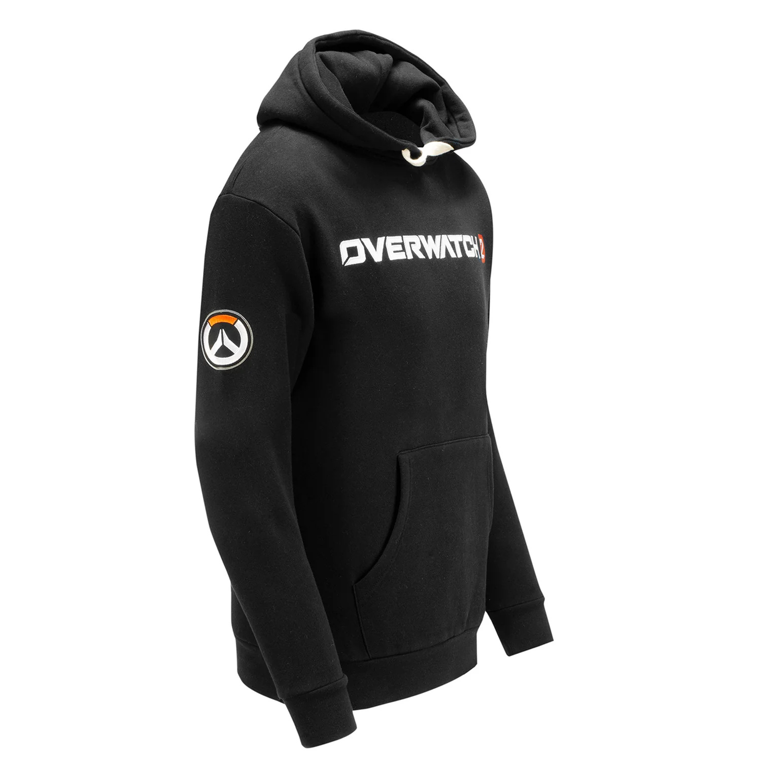 Overwatch 2 Heavy Weight Patch Black Pullover Hoodie - Image 2