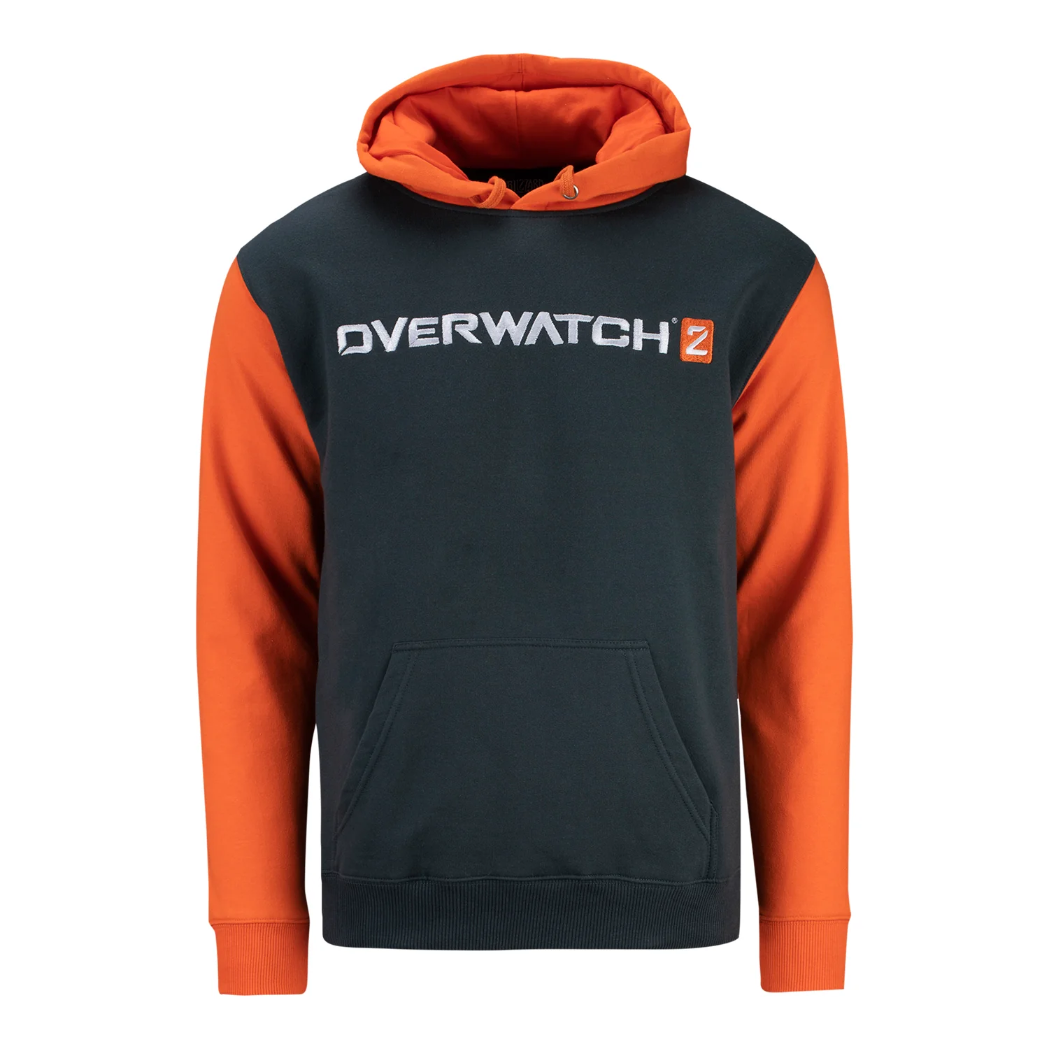 Overwatch 2 Icon Charcoal Colorblock Pullover Hoodie