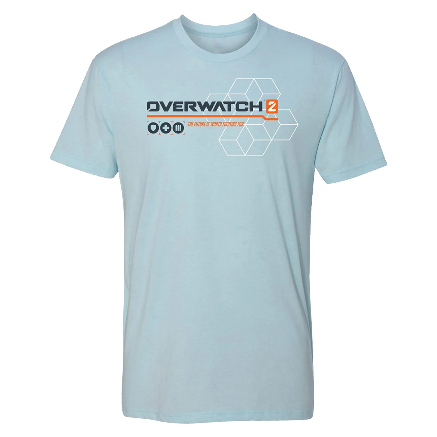 Overwatch 2 Heroes Blue T-Shirt - Image 2