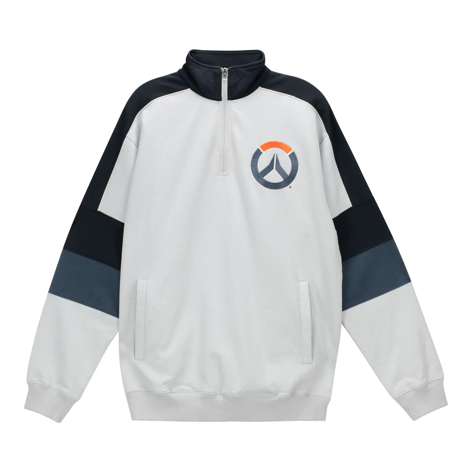 Overwatch Logo Grey Quarter-Zip Sweatshirt