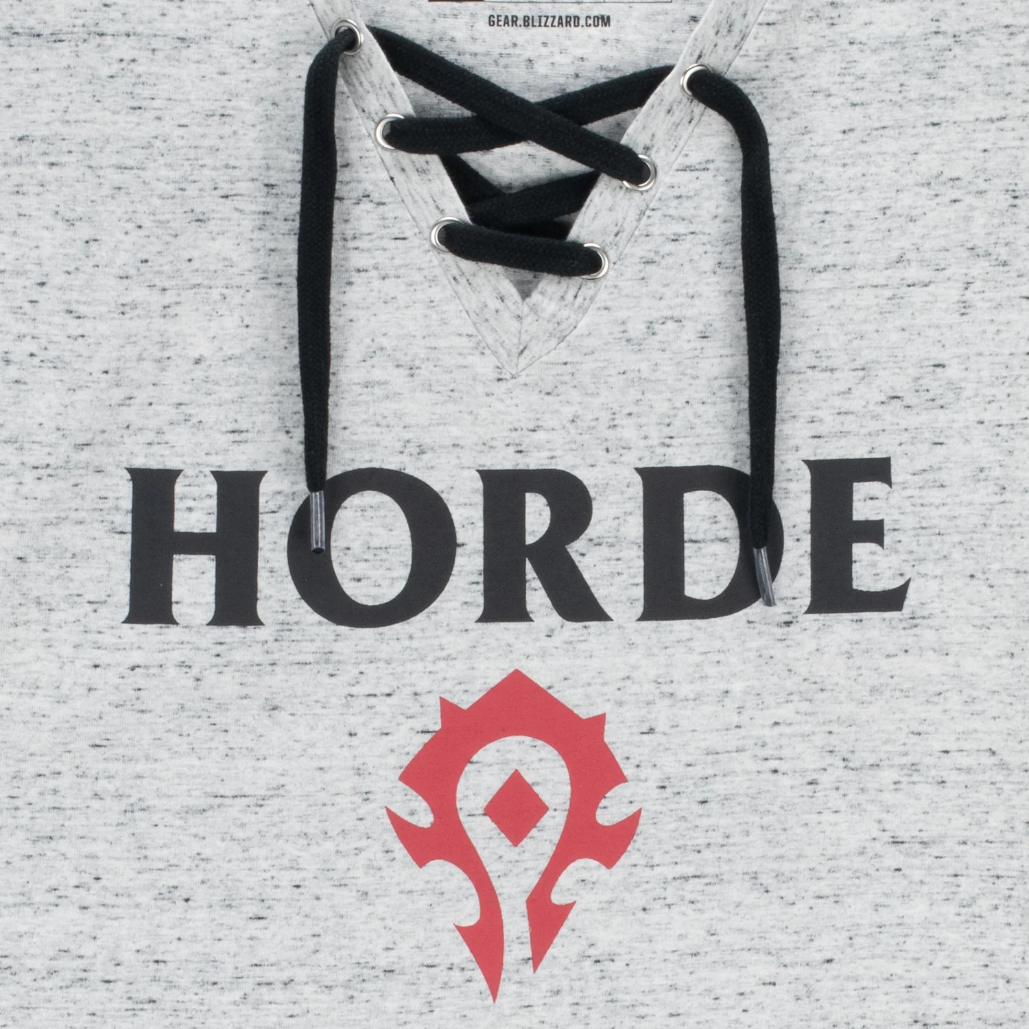 World of Warcraft Horde Logo Women's Grey T-Shirt - Image 4