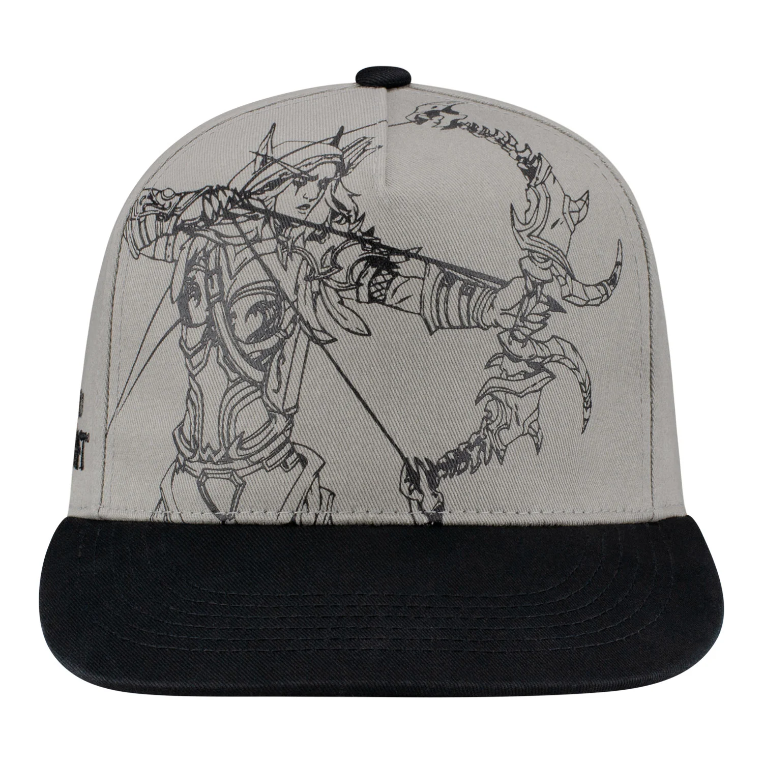 World of Warcraft Sylvanas Sketch Snapback Hat