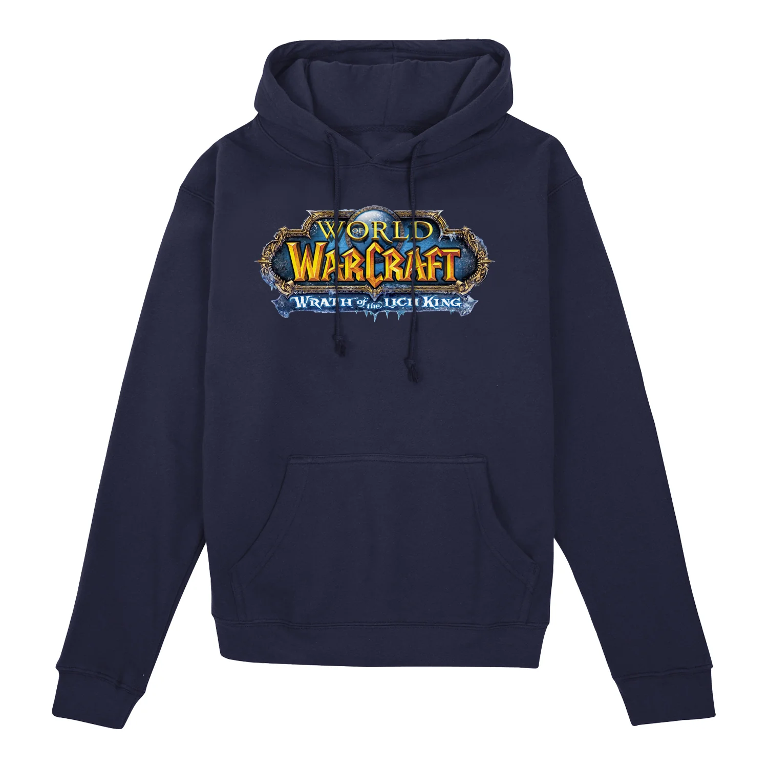 World of Warcraft: Wrath of the Lich King Logo Navy Pullover Hoodie