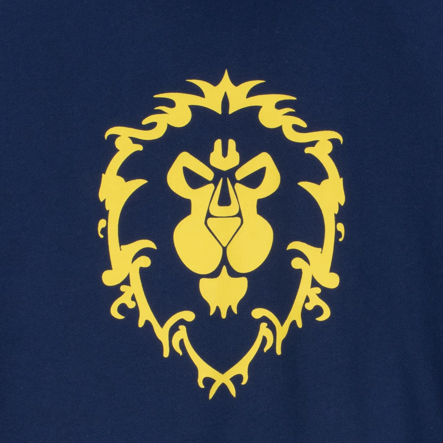 World of Warcraft Alliance Logo Blue Colorblock Pullover Hoodie - Image 4
