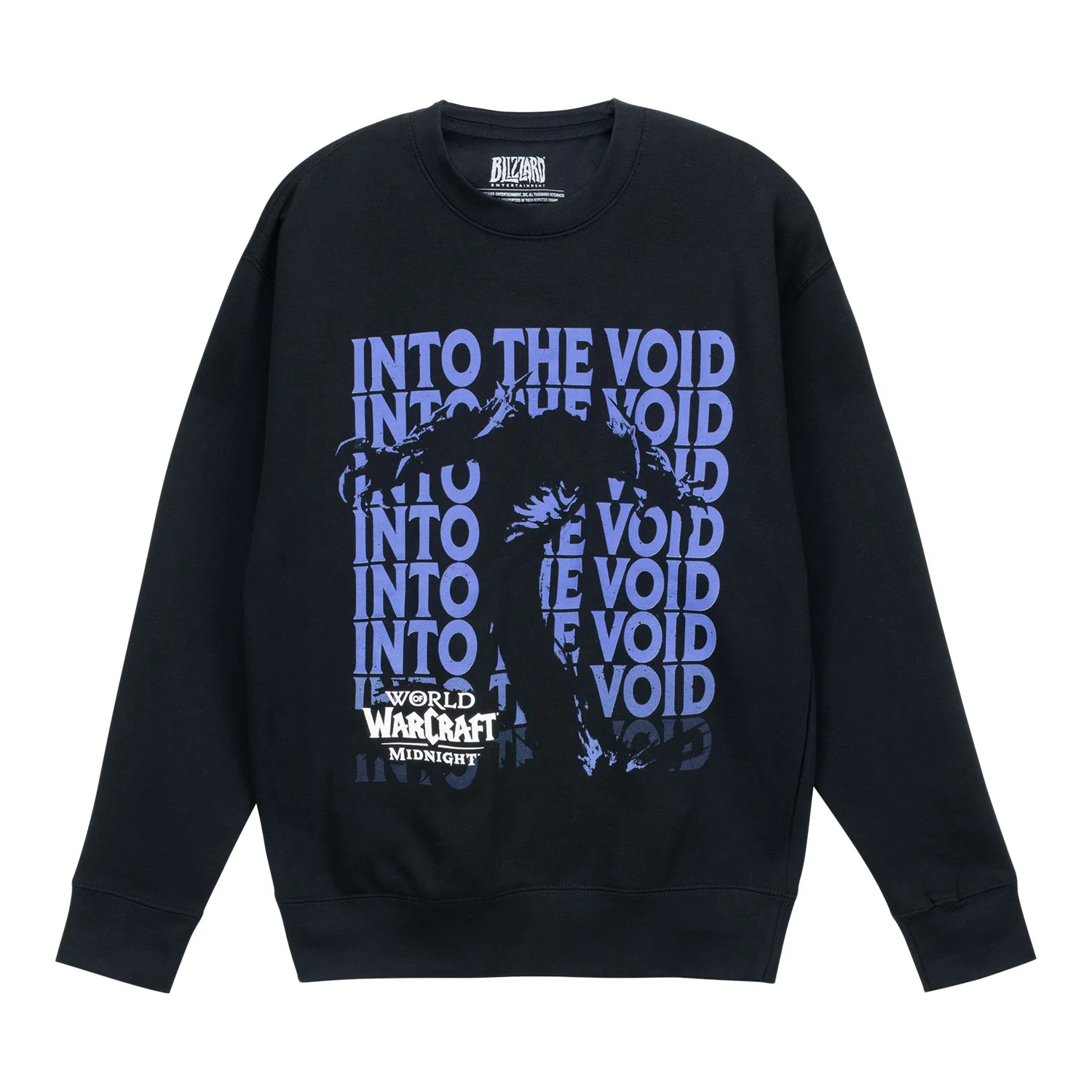 World of Warcraft: Midnight Void Black Crewneck Sweatshirt