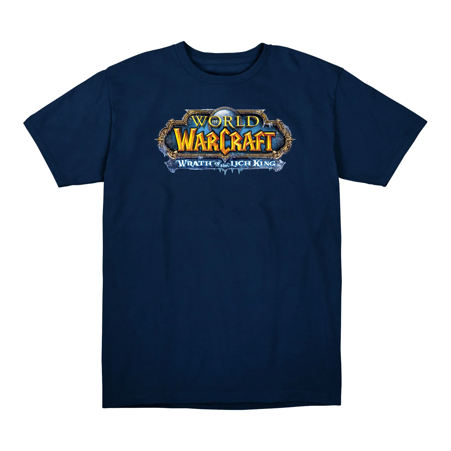 World of Warcraft: Wrath of the Lich King Logo Navy T-Shirt