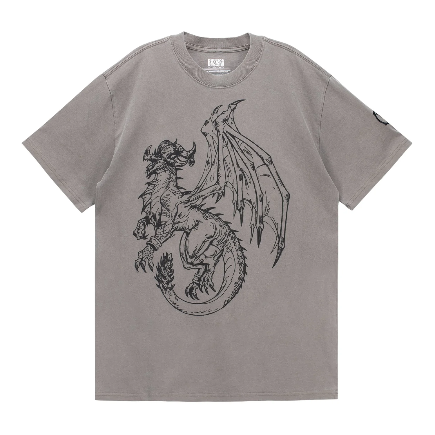 World of Warcraft Alexstrasza Sketch Grey T-Shirt
